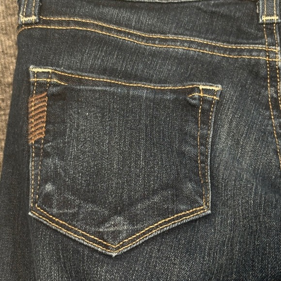 PAIGE Canyon Boot Jeans Women's 26 Dark Wash Bootcut Stretch Denim - Picture 8 of 13